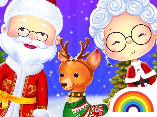 Juego de aventuras navideñas del Sr. y la Sra. Santa cover image