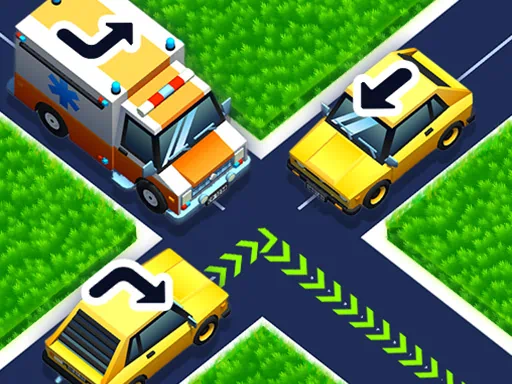 Escape de atascos: Juego de rompecabezas de coches cover image