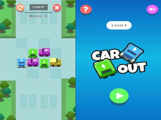 Juego de salida de coche