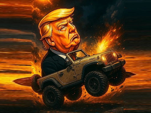 Juego del desafío del caballito de Trump
