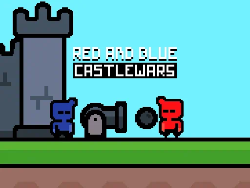 Juego Castlewars rojo y azul imagen de portada