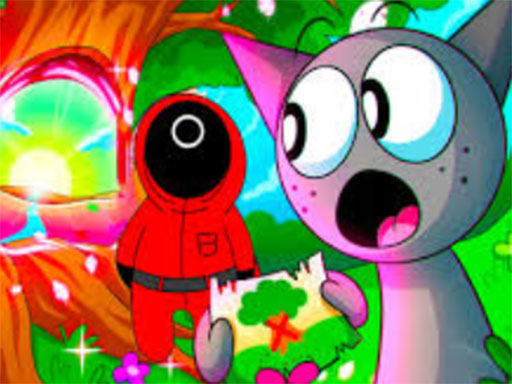 Cuando Sprunki conoce a Squid Game