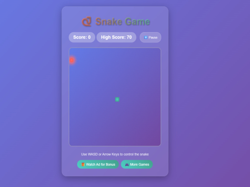 Juego Snake 2025
