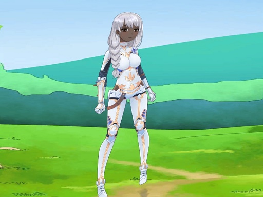 Juego de vestir de anime de fantasía