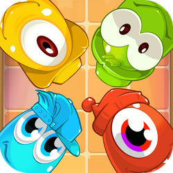 Juego de monstruos de caramelo