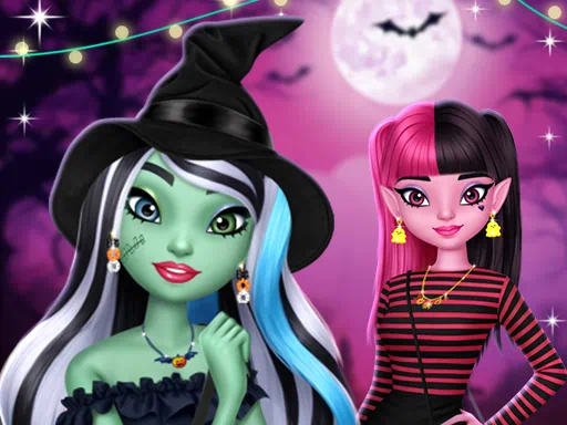 Juego de moda espeluznante de Monster High