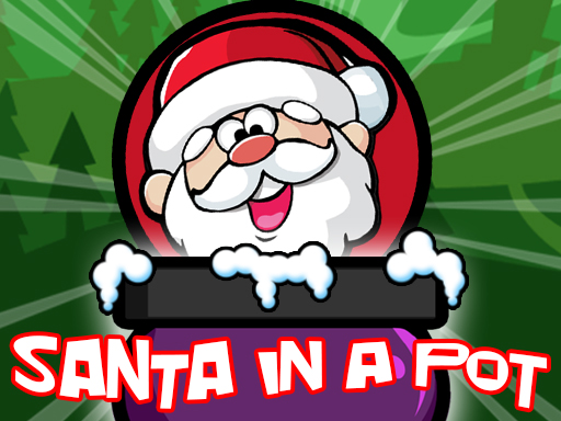 Juego de Santa en una olla