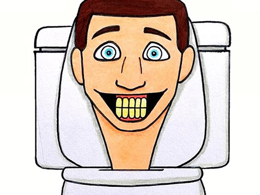 Juego de rompecabezas de baño Skibidi