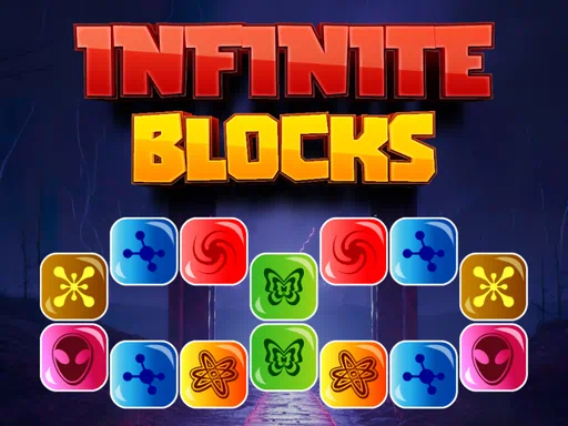 Juego de bloques infinitos imagen de portada