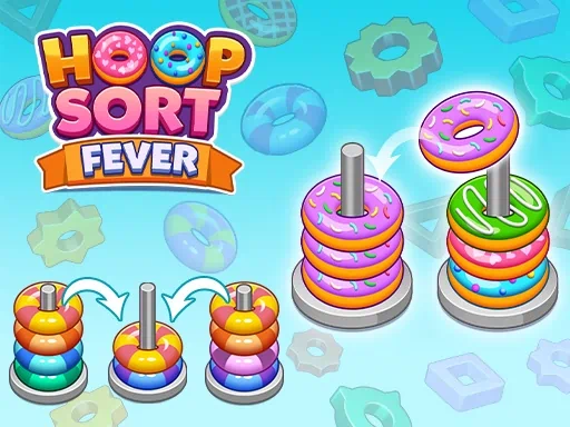 Juego de la fiebre del Hoop Sort cover image