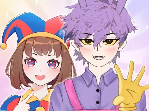 Pareja de anime: Juego de creación de avatares