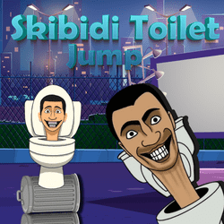 Juego de desafío de salto al baño Skibidi