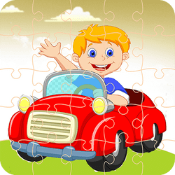 Juego de rompecabezas de coches