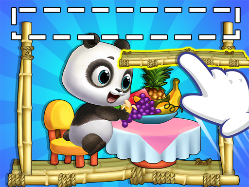 Juego de la casa del árbol de Panda Lu