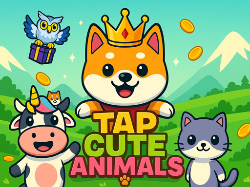Juego de tocar animales lindos