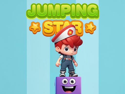 Juego de estrellas saltando