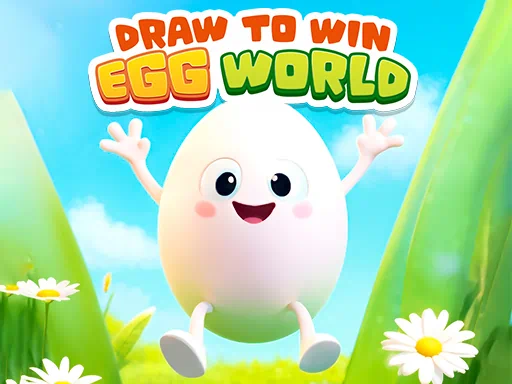 Dibuja para ganar: Juego del mundo del huevo cover image