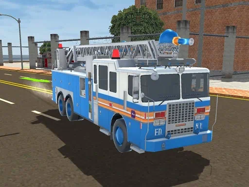 Simulador de conducción de camiones de bomberos 2024 imagen de portada