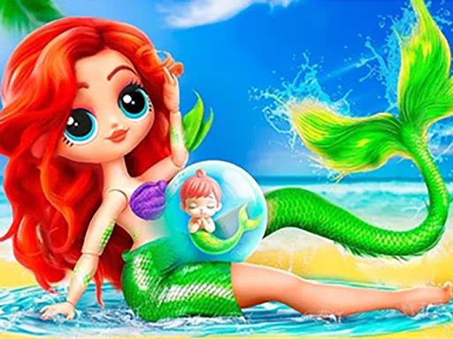 Juego de princesa sirena de Sweet Dolls