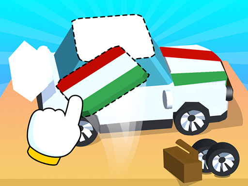 Juego de ensamblaje de juguetes en 3D