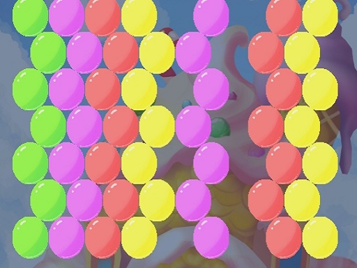 Juego de disparar bolas de burbujas