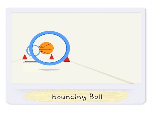 Juego de pelota que rebota