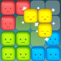 Juego de combinación de rompecabezas de bloques