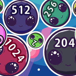 Juego Alien Merge 2048