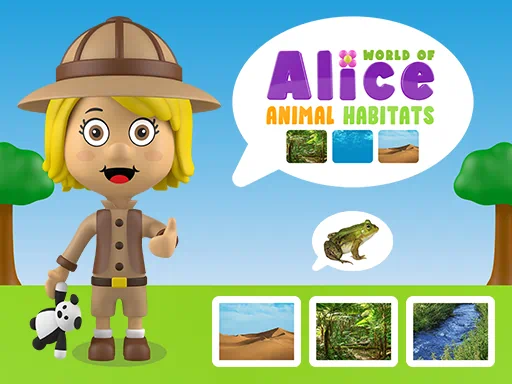 Juego de hábitat animal de World of Alice cover image