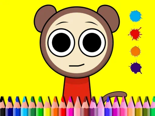Juego de colorear Bts Sprunki Valentine