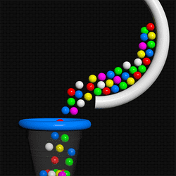 Juego de relleno de bolas en 3D