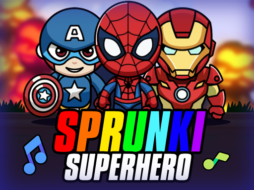 Juego de superhéroes Sprunki