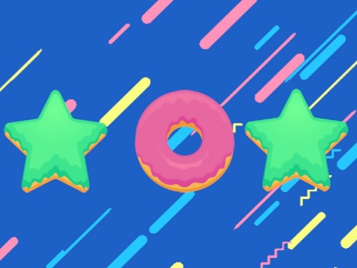 Juego de donas iguales y diferentes
