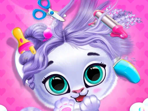 Juego de fiesta de burbujas para el cuidado de mascotas