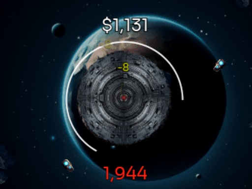 Juego inactivo de espacio profundo
