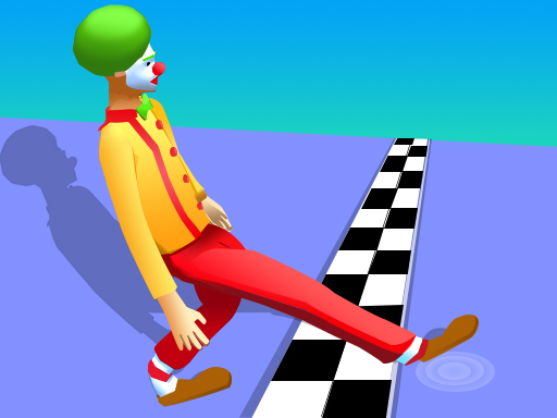 Juego divertido de caminar, fallar y correr