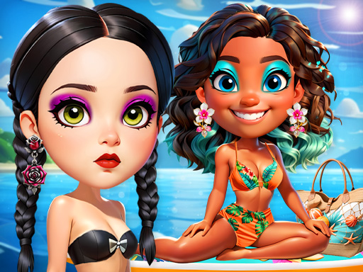 Juego de moda frenética del océano Wave Chic