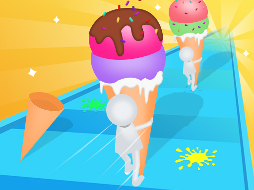 Juego de Ice Cream Stack Runner